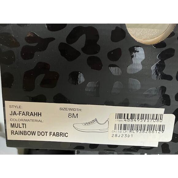 Jessica Simpson Multicolor Farahh Walking Sneaker Warm Up Collection Size 8M - Picture 7 of 7